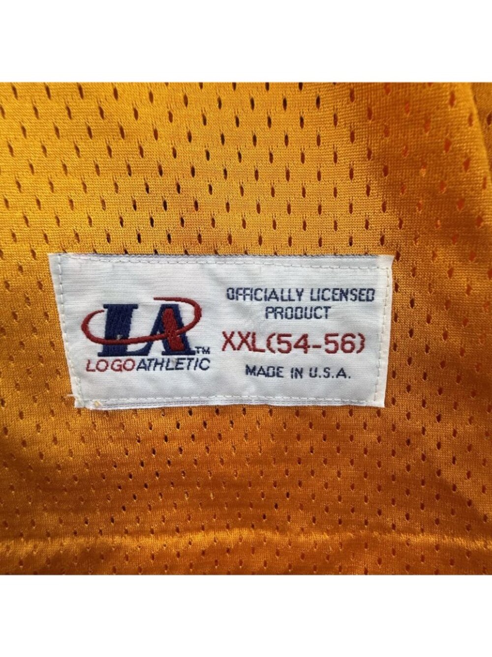 Vintage Tennessee Volunteers Jersey Mens 2XL Orange Football Logo Athletic 33 - Picture 5 of 13